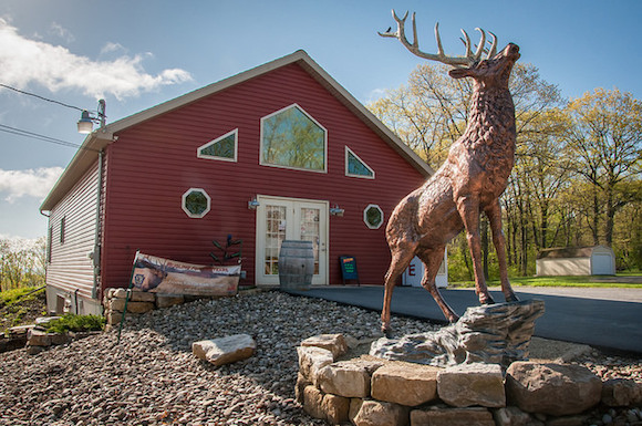 Several new craft wineries and distillieris have joined the PA Wilds Artisan Trail; Elk Mountain Winery is located near St. Marys.