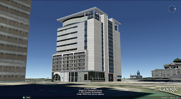 3d Rendering of the Harrisburg University of Science and Technology in Harrisburg PA