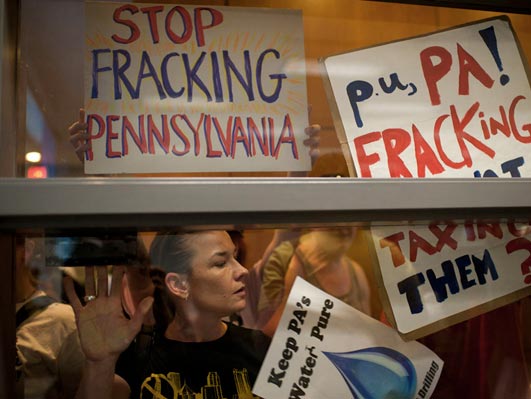 Nina Berman: Anti-shale protestors