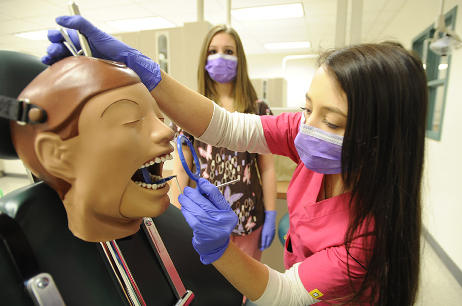 Dental assistants in the making | Brad Bower photo