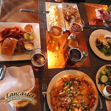 Lancaster Brewing Co. serves up tasty treats to compliment their craft beers