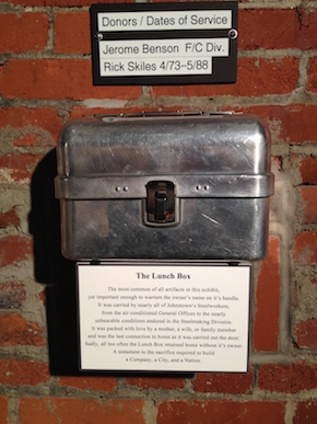 A lunch box at the Heritage Discovery Center