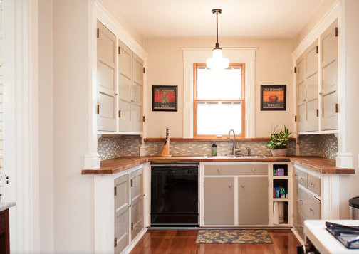 The kitchen in Danial's' home is open for guests to use. 