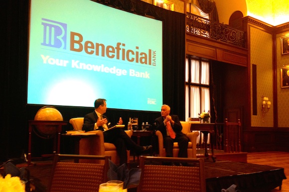 Walter Isaacson at the Union League